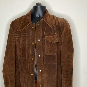 Mens vintage leather jacket